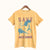 Front view of the 'Save the Mustangs' t-shirt featuring a vintage wild mustang illustration.